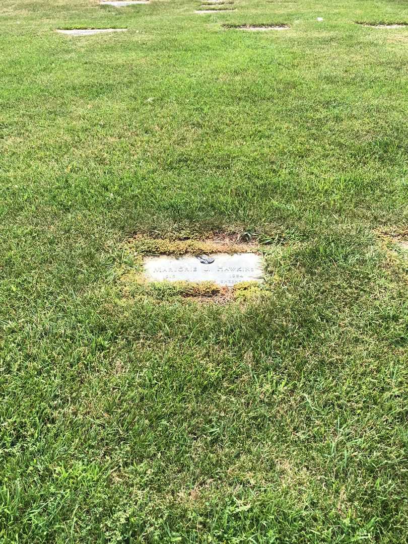 Marjorie Jean Radley-Hawkins's grave. Photo 2