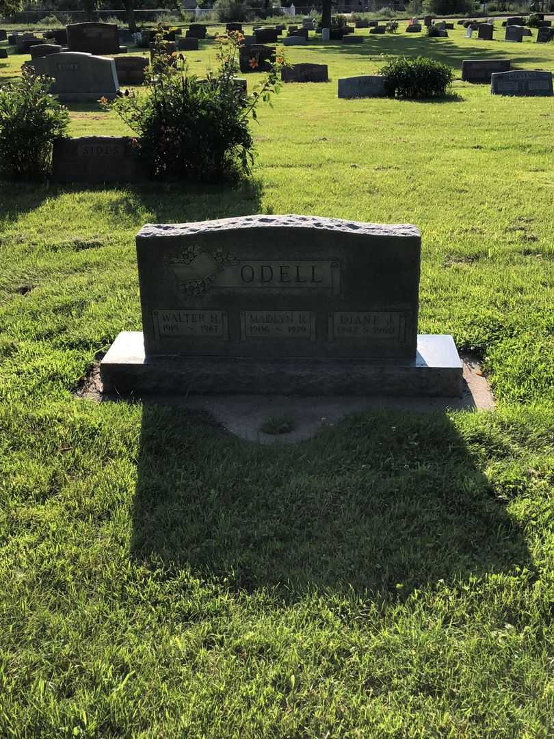 Walter H. O'Dell's grave. Photo 2