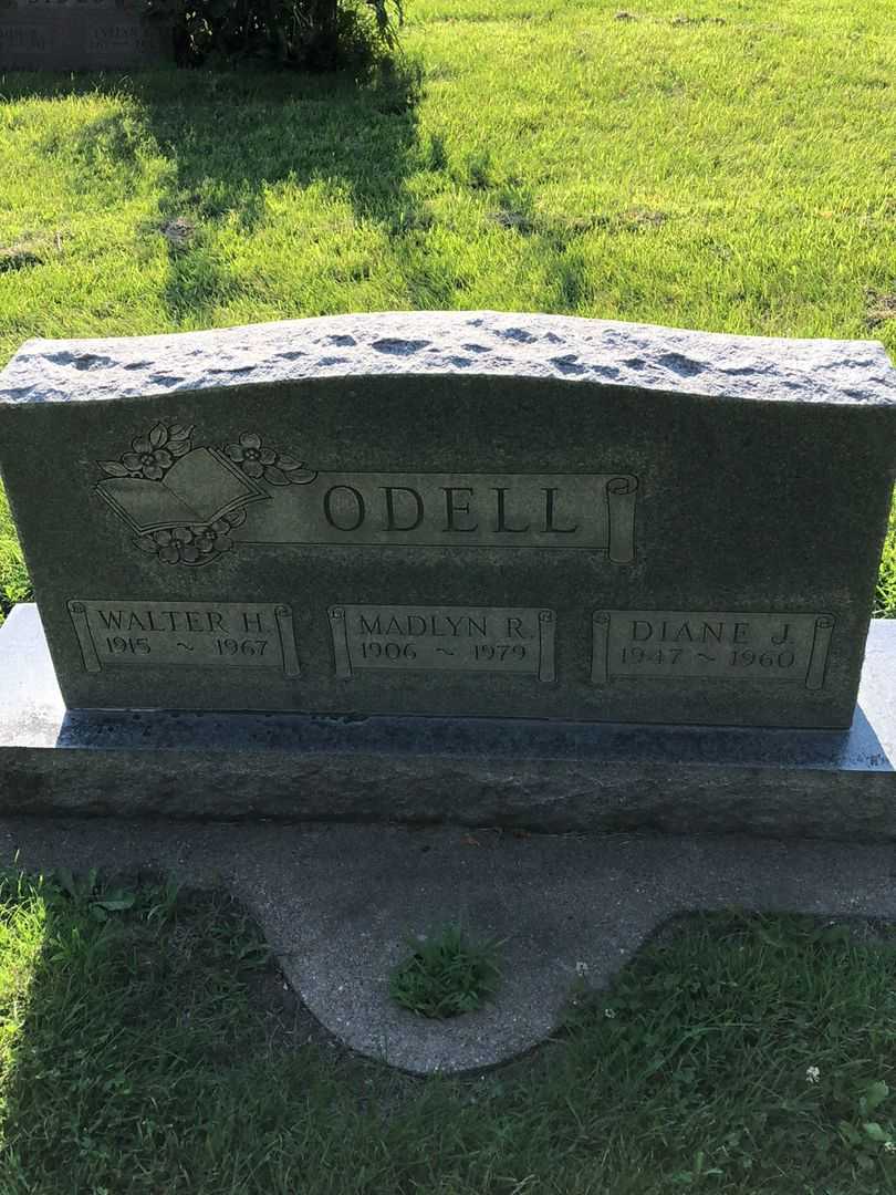 Walter H. O'Dell's grave. Photo 1