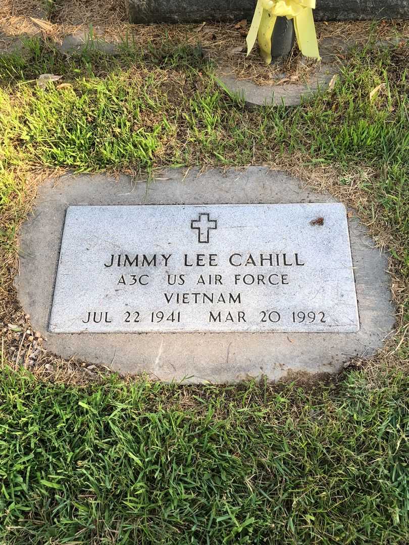 James H. Cahill's grave. Photo 5