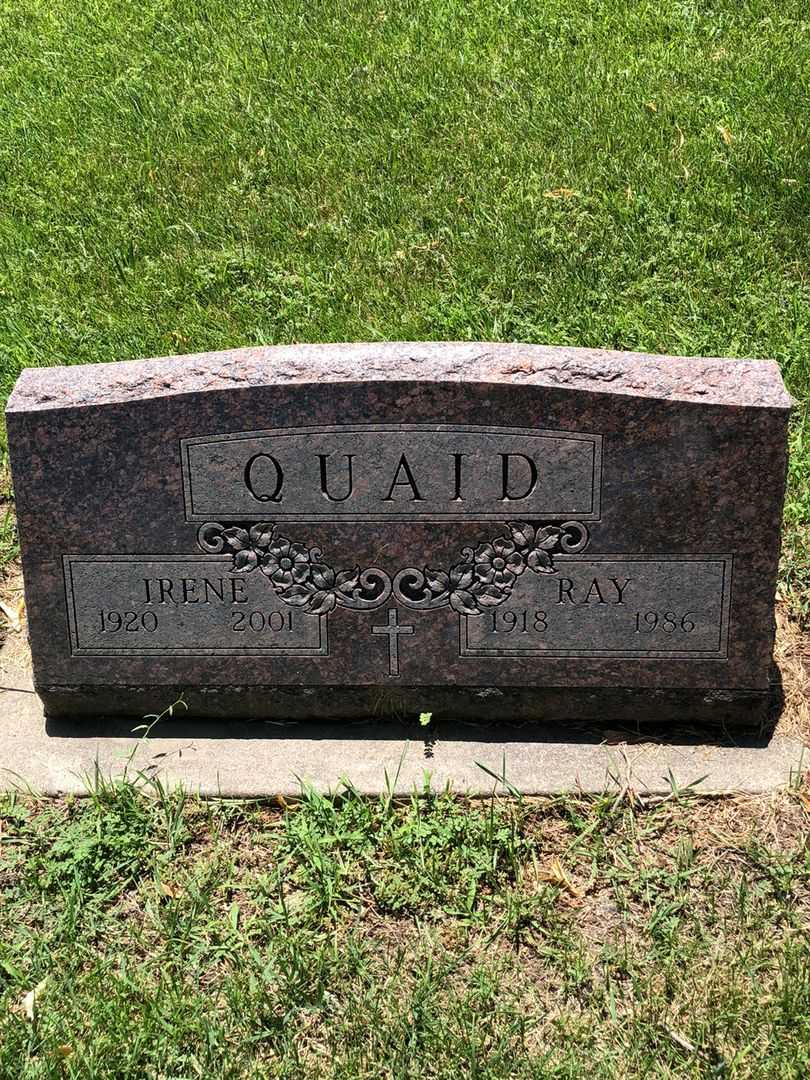 Ray Valentine Quaid's grave. Photo 1