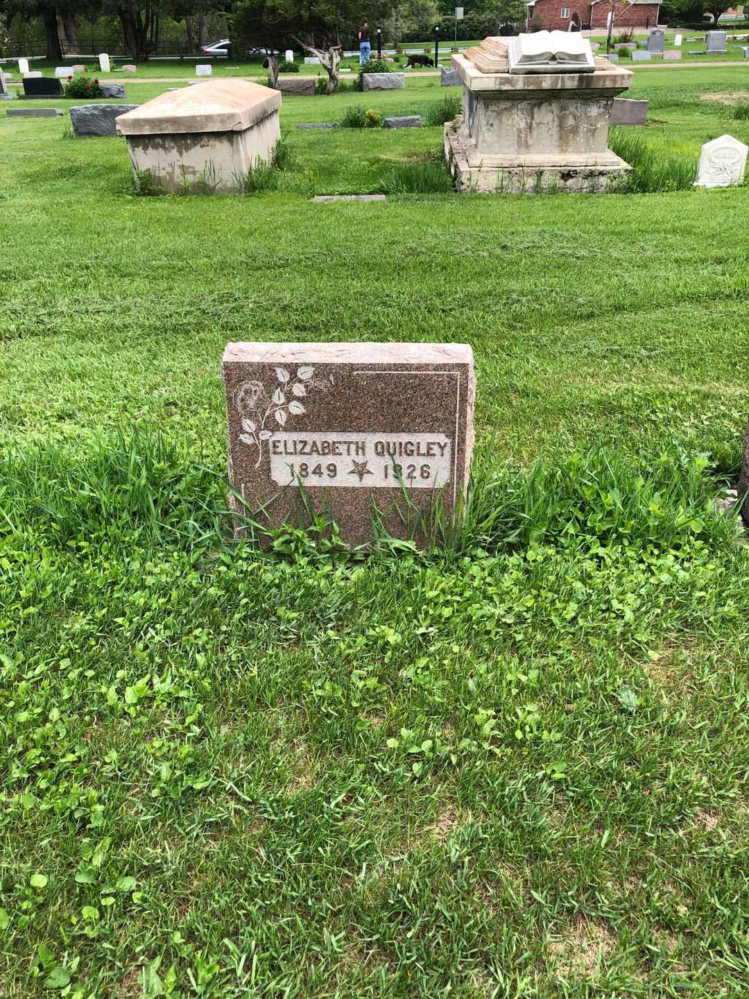 Elizabeth Quigley's grave. Photo 2