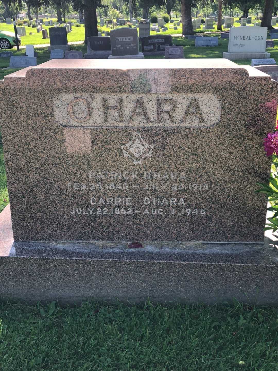 Patrick O'Hara's grave. Photo 4