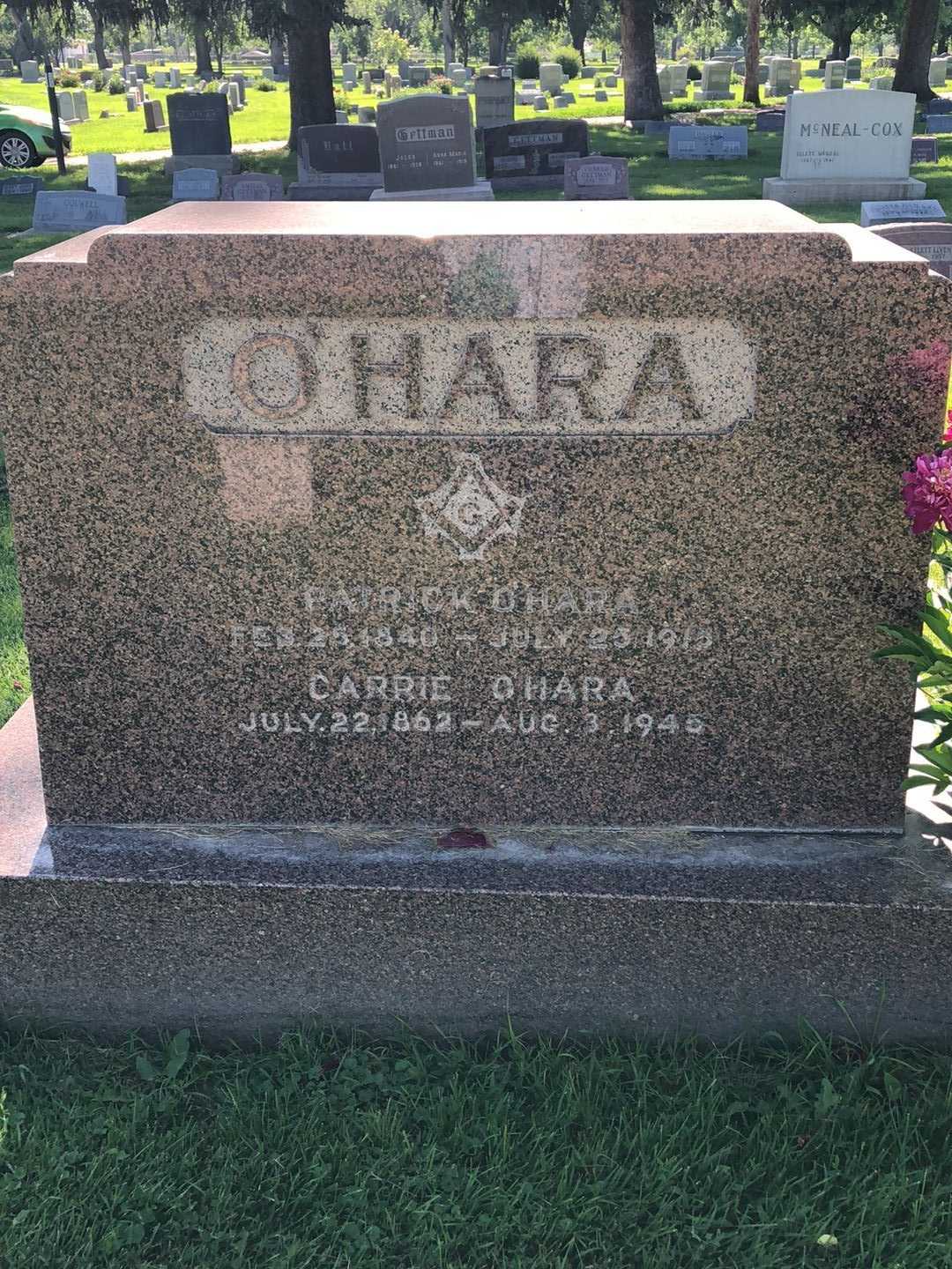 Patrick O'Hara's grave. Photo 5