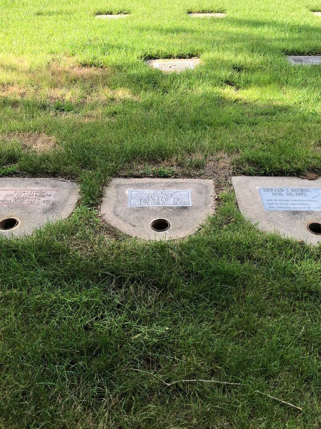 Reynaldo Pacheco Junior's grave. Photo 2