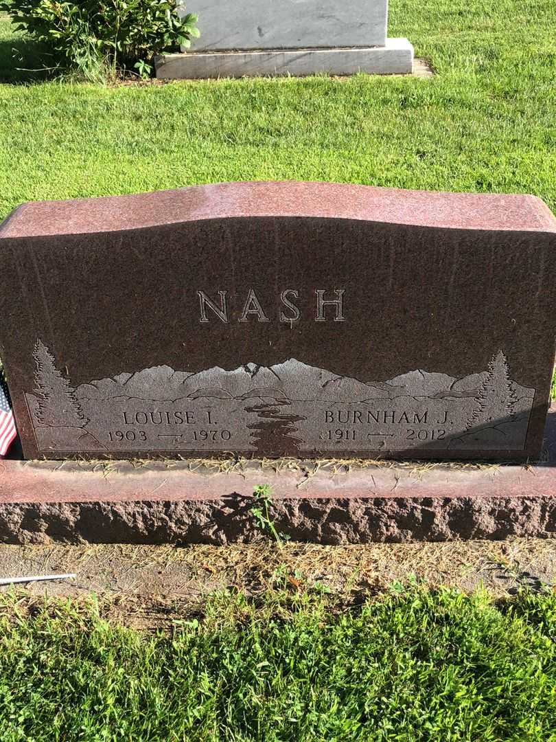 Burnham J. Nash's grave. Photo 1