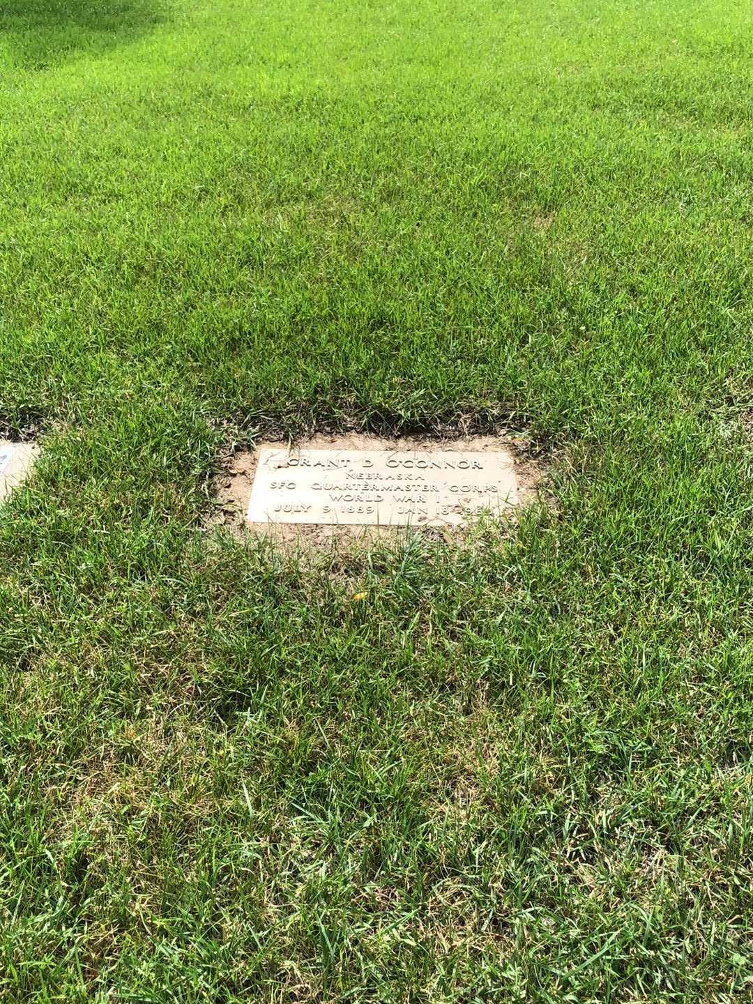 Grant Douglas O'Connor's grave. Photo 2