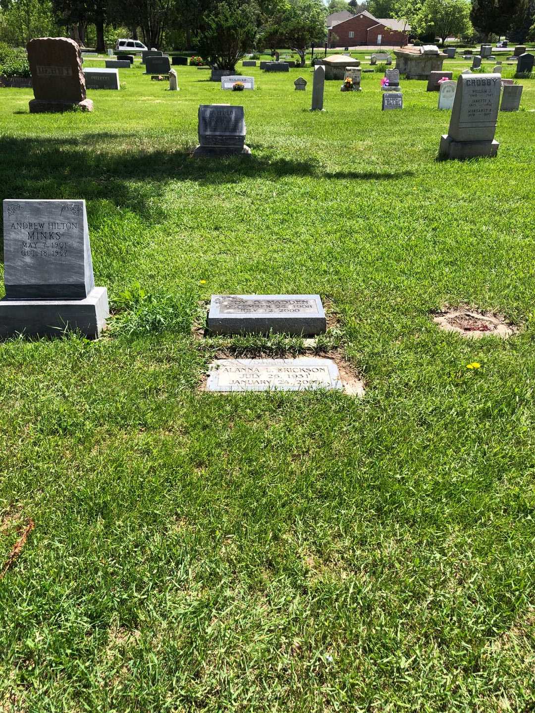 Joy G. Madden's grave. Photo 2