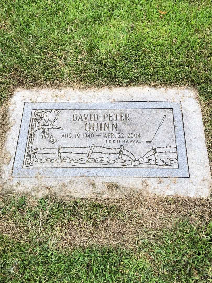 David Peter Quinn's grave. Photo 5