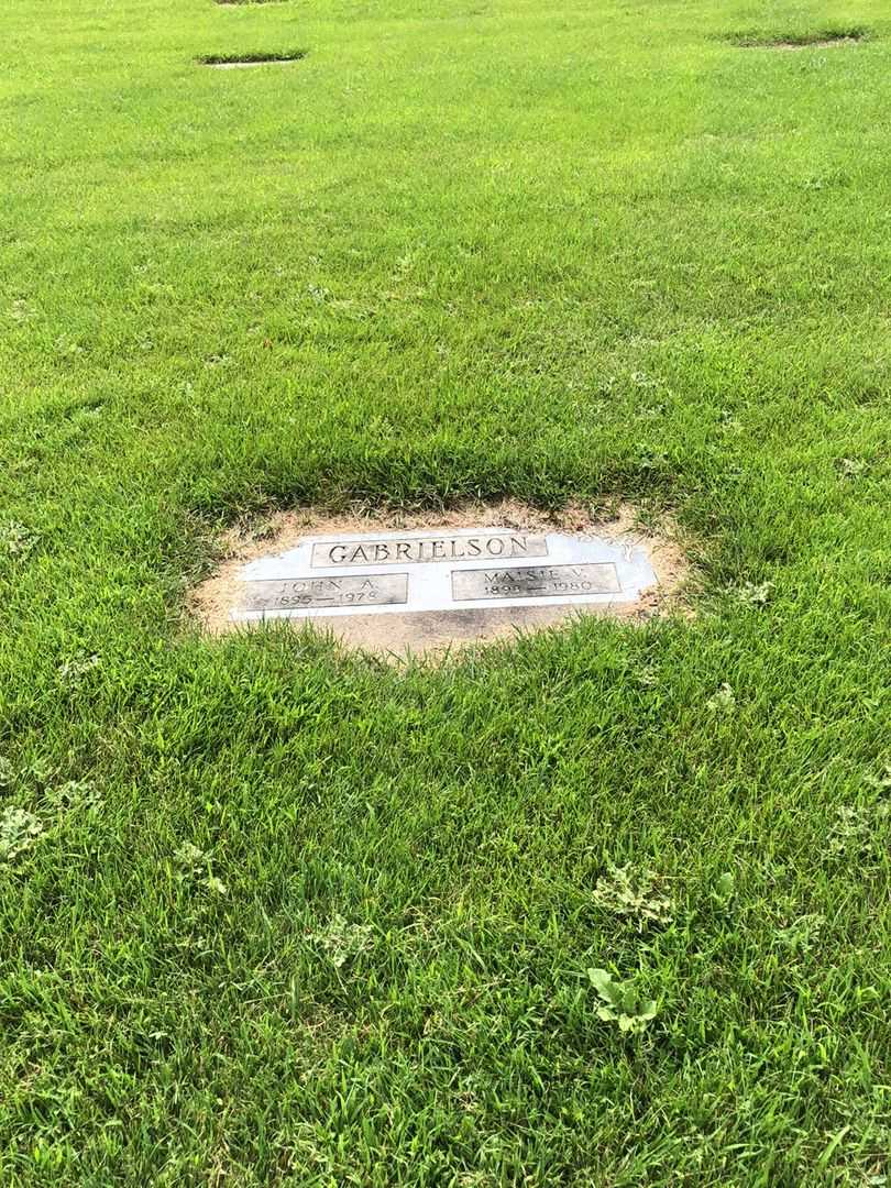 John A. Gabrielson's grave. Photo 2