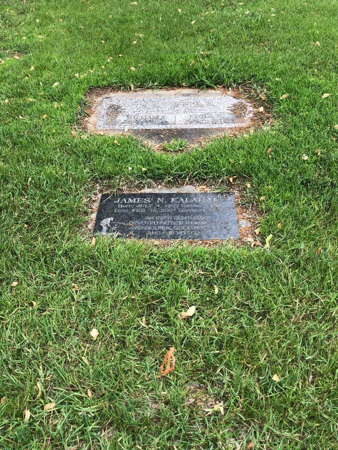 William S. Kalahar's grave. Photo 3
