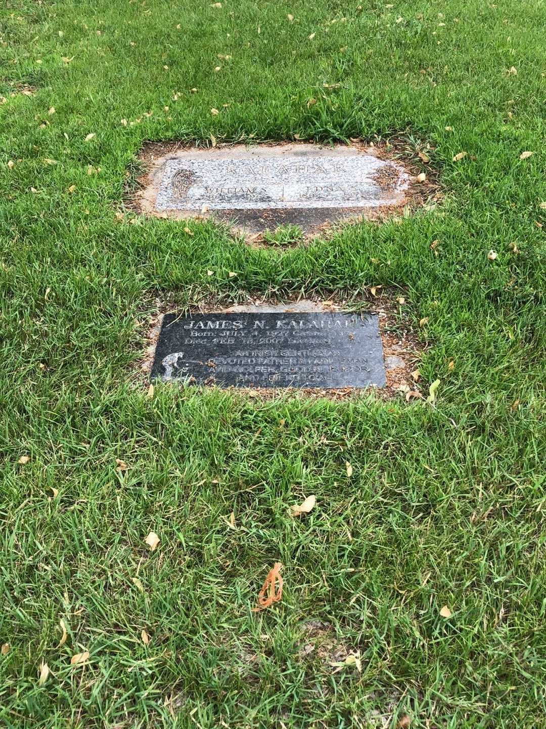 James Norman Kalahar's grave. Photo 4