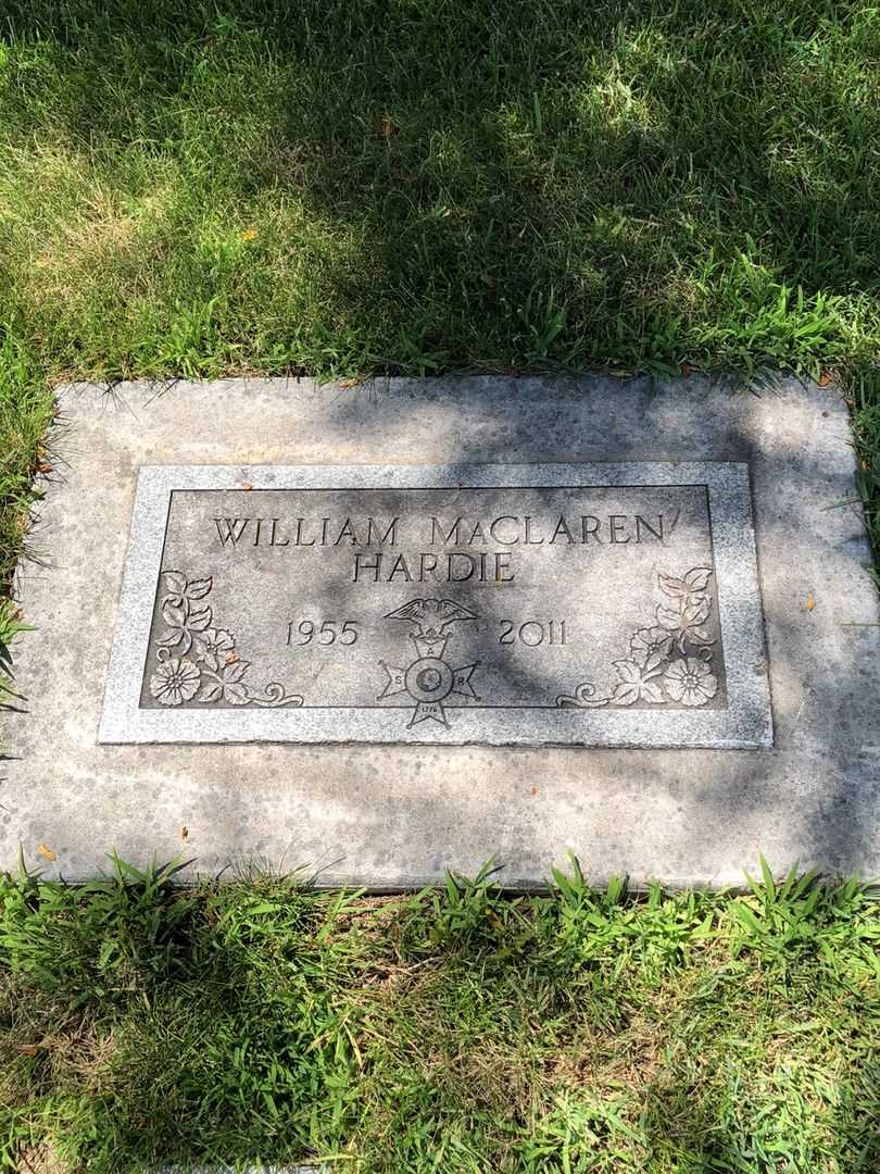 William MaClaren Hardie's grave. Photo 1