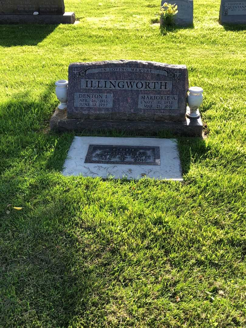 Marjorie A. Illingworth's grave. Photo 3