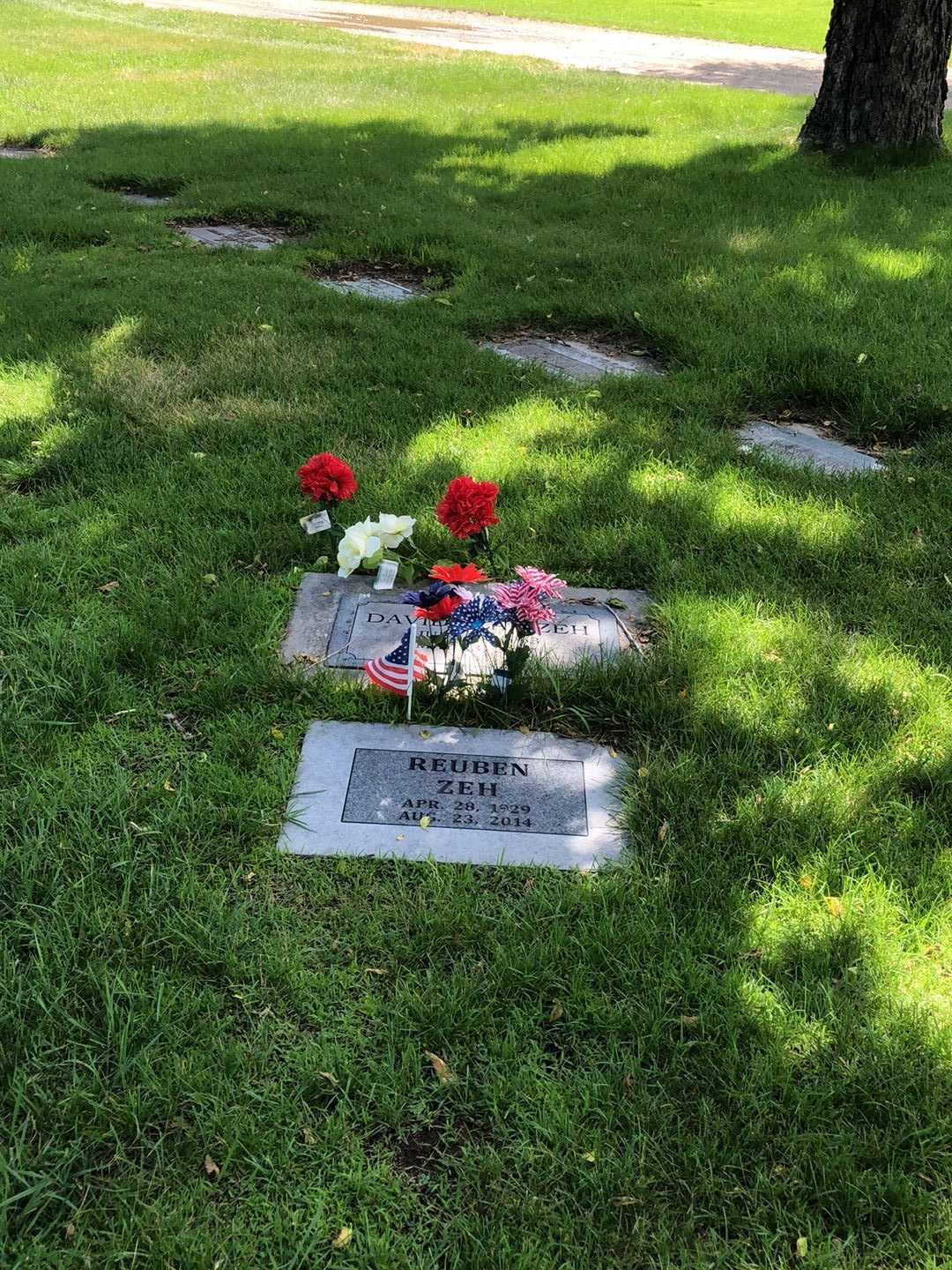 David Alan Zeh's grave. Photo 2