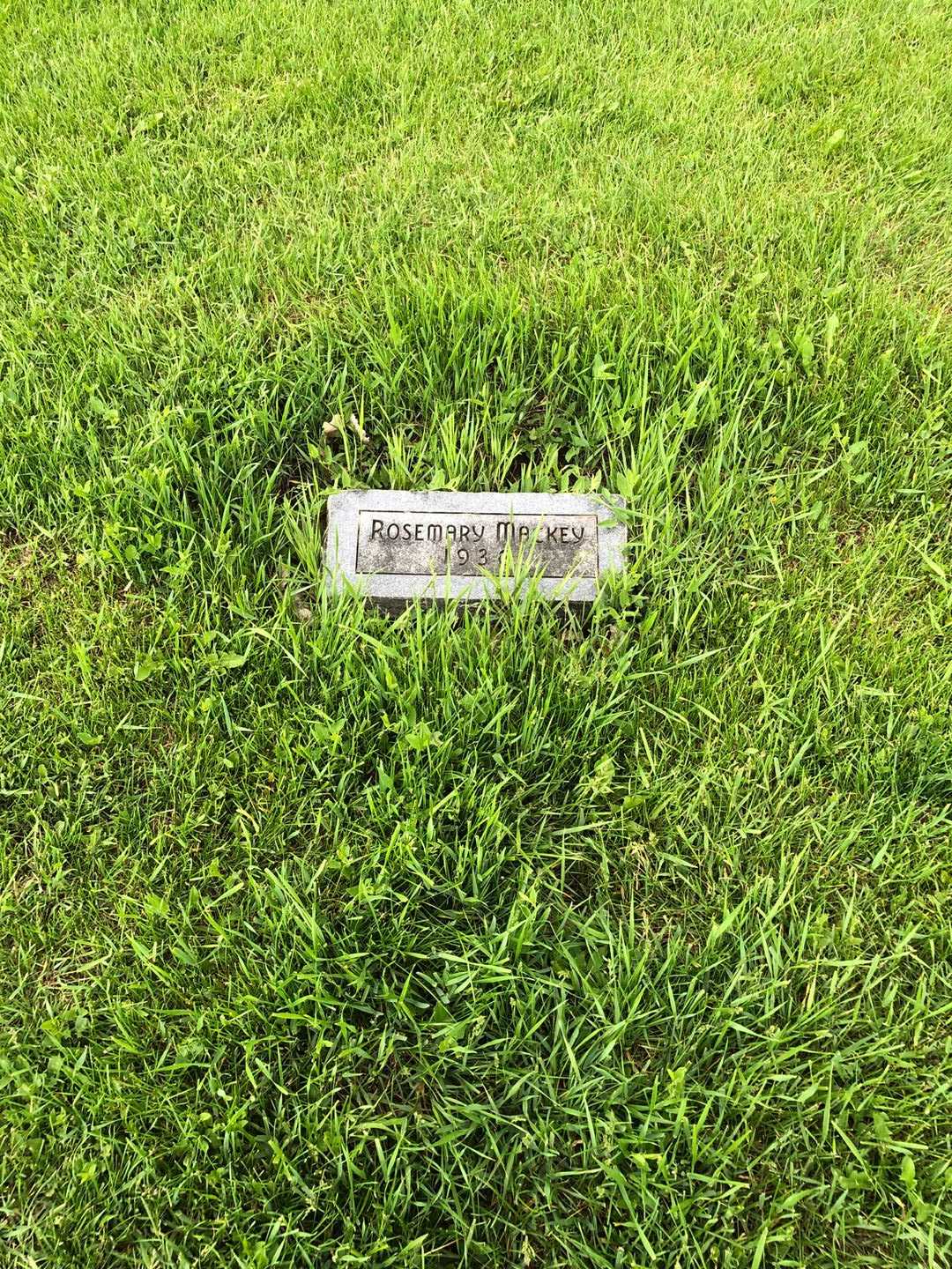 Rosemary Mackey's grave. Photo 3