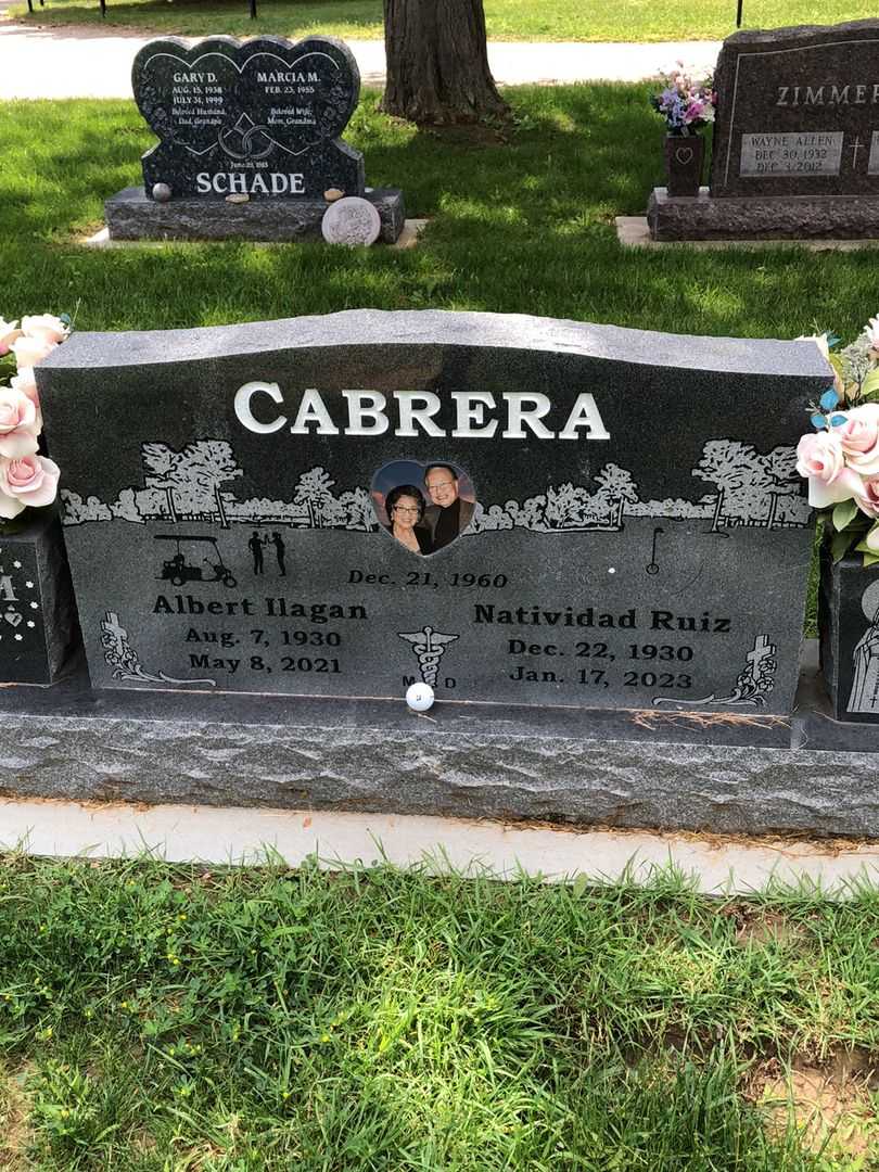 Albert Ilgan Cabrera's grave. Photo 1