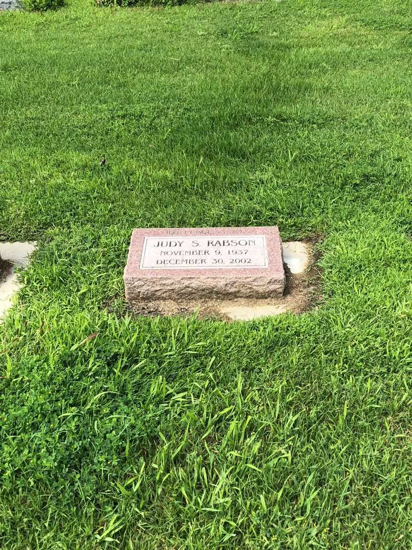 Judy Sharon Rabson's grave. Photo 2