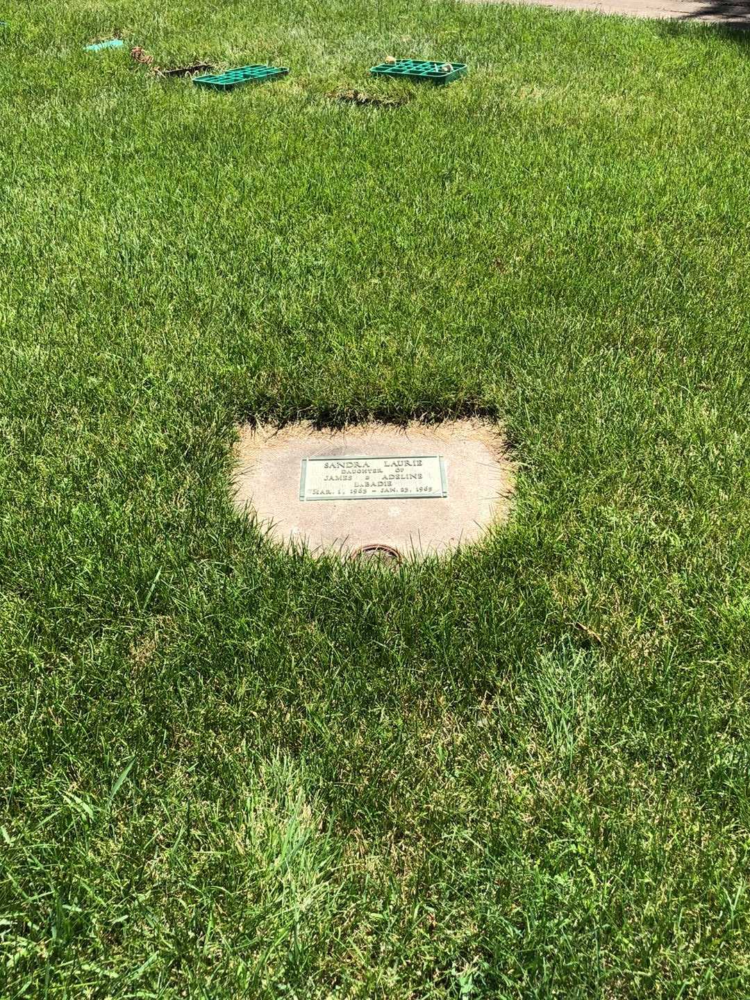 Sandra Laurie LaBadie's grave. Photo 2