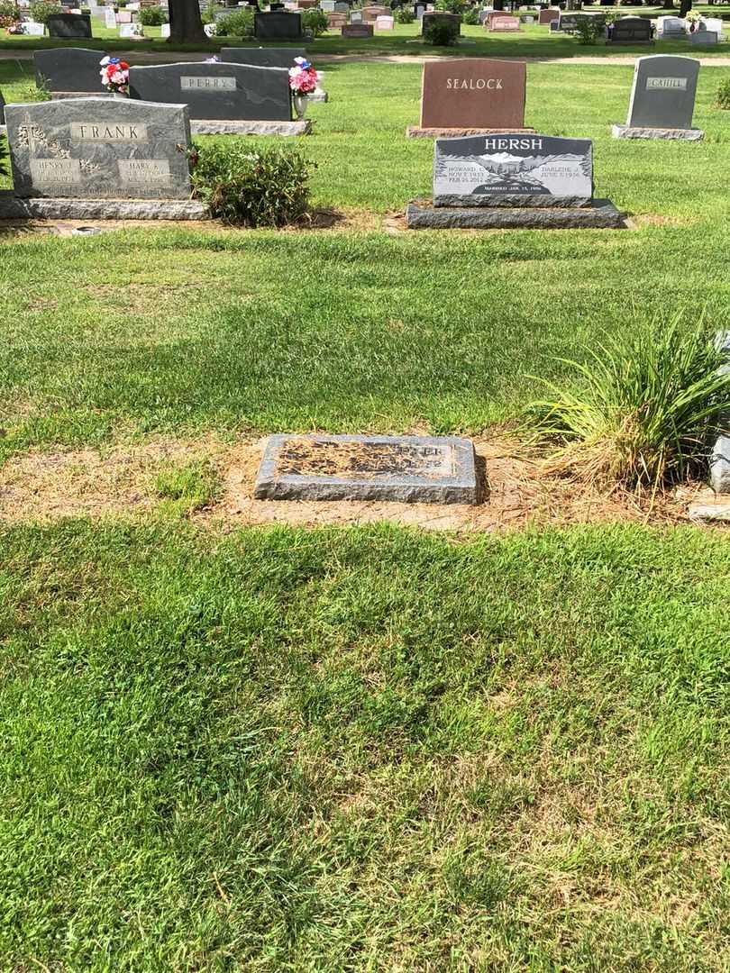 Rudolf Kahler's grave. Photo 2