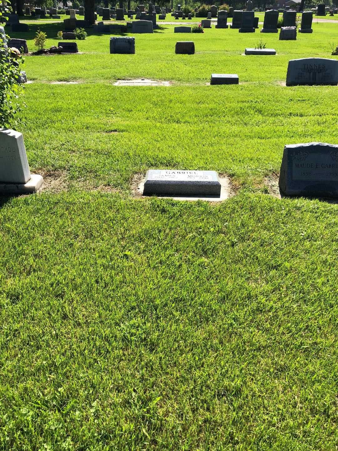 James Gabriel's grave. Photo 2